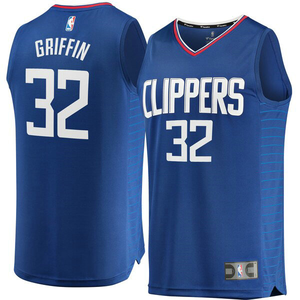 Maillot nba Los Angeles Clippers Icon Edition enfant Blake Griffin 32 Bleu